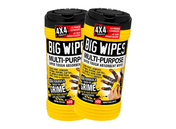 BIG WIPES 4x4 Multi - 80 tørk